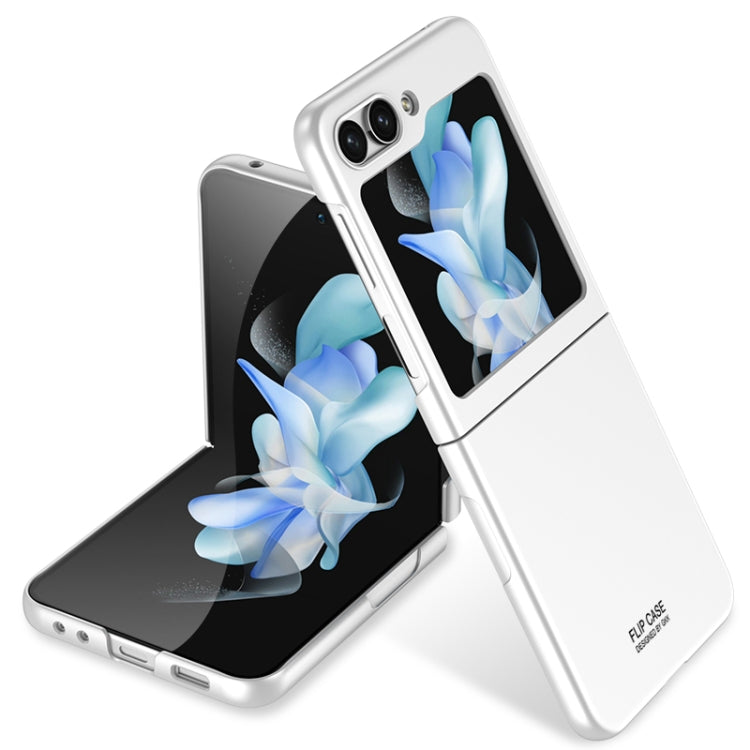 For Samsung Galaxy Z Flip5 GKK Ultra-thin Full Coverage Phone Case(White) - Galaxy Z Flip5 Cases by GKK | Online Shopping South Africa | PMC TechLife