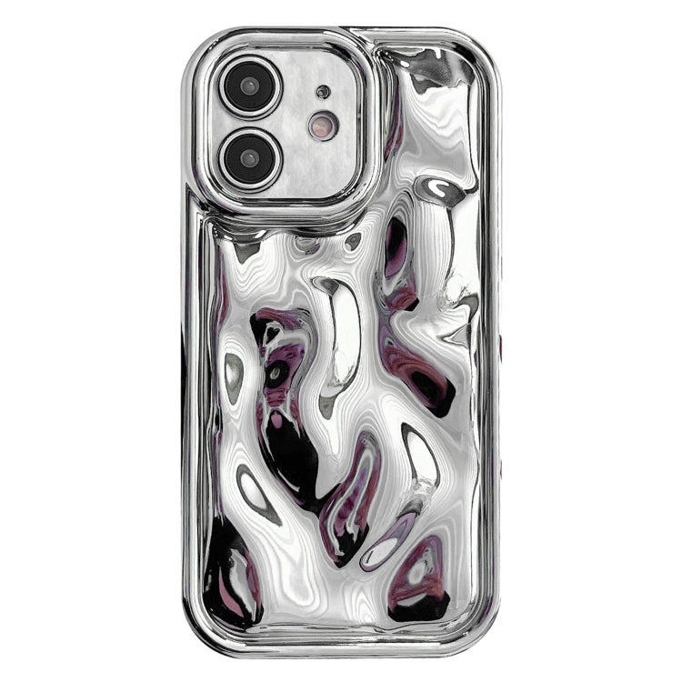 For iPhone 11 Electroplating Meteorite Texture TPU Phone Case(Silver) - free shipping - PMC TechLife - Order now!