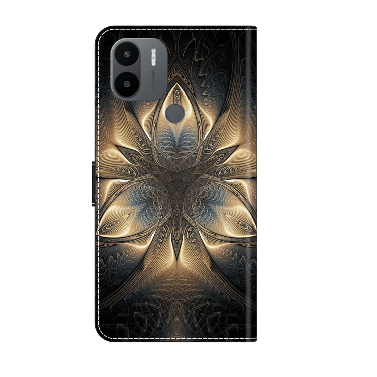 For Xiaomi Redmi A1+ / A2 / A2+ Crystal 3D Shockproof Protective Leather Phone Case(Luminous Building) - free shipping - PMC TechLife - Order now!
