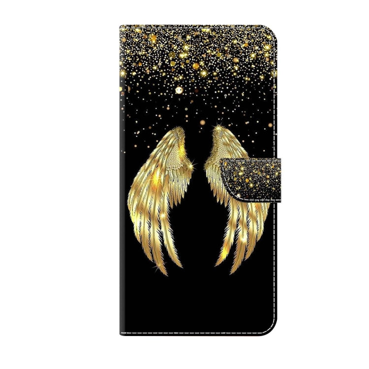 For Xiaomi Redmi 9C Crystal 3D Shockproof Protective Leather Phone Case(Golden Wings) - free shipping - PMC TechLife - Order now!