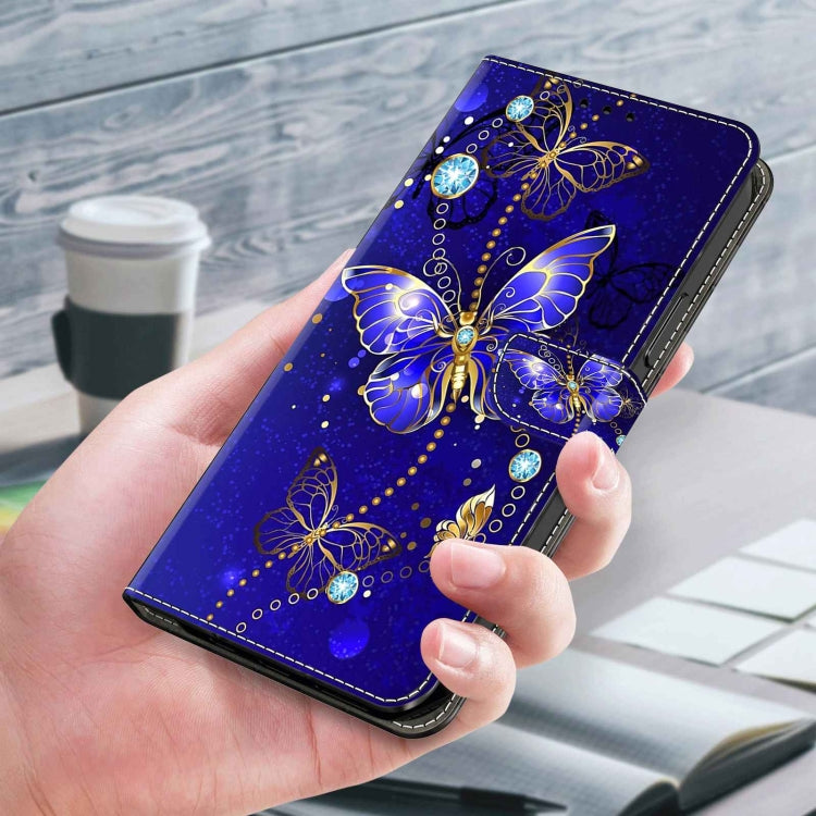 For Xiaomi Redmi 9C Crystal 3D Shockproof Protective Leather Phone Case(Diamond Butterfly) - Xiaomi Cases by PMC Jewellery | Online Shopping South Africa | PMC Jewellery