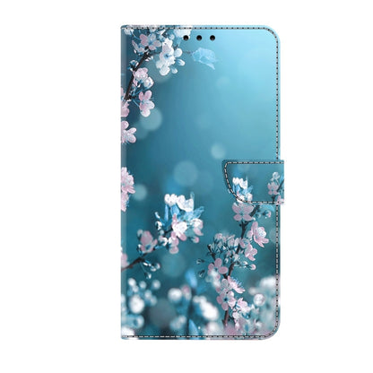 For Xiaomi Redmi 10C Crystal 3D Shockproof Protective Leather Phone Case(Plum Flower) - Xiaomi Cases by PMC Jewellery | Online Shopping South Africa | PMC Jewellery