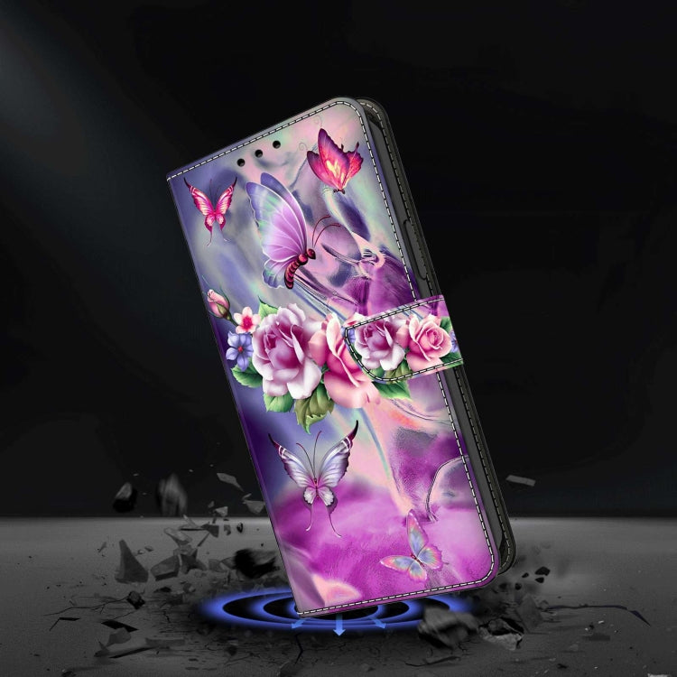 For Xiaomi Redmi Note 8 Pro Crystal 3D Shockproof Protective Leather Phone Case(Butterfly) - free shipping - PMC TechLife - Order now!