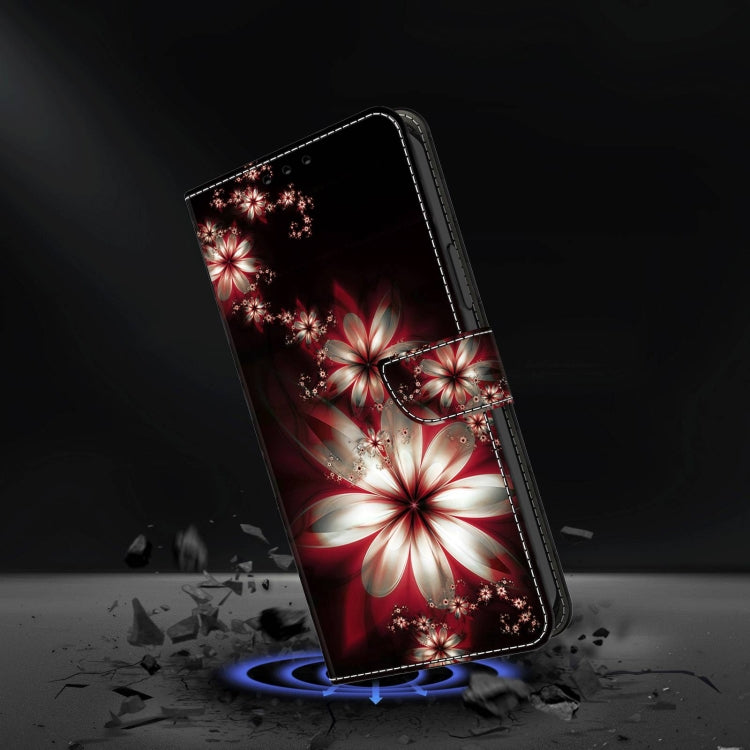For Xiaomi Redmi Note 8T Crystal 3D Shockproof Protective Leather Phone Case(Fantastic Flower) - free shipping - PMC TechLife - Order now!