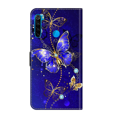 For Xiaomi Redmi Note 8T Crystal 3D Shockproof Protective Leather Phone Case(Diamond Butterfly) - Xiaomi Cases by PMC Jewellery | Online Shopping South Africa | PMC Jewellery