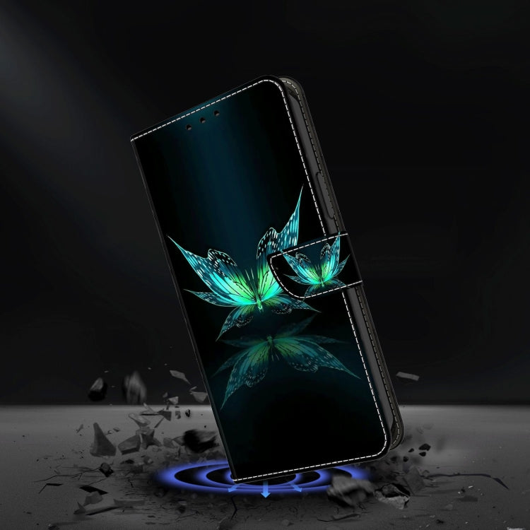 For Xiaomi Redmi Note 9 Crystal 3D Shockproof Protective Leather Phone Case(Reflection Dutterfly) - free shipping - PMC TechLife - Order now!