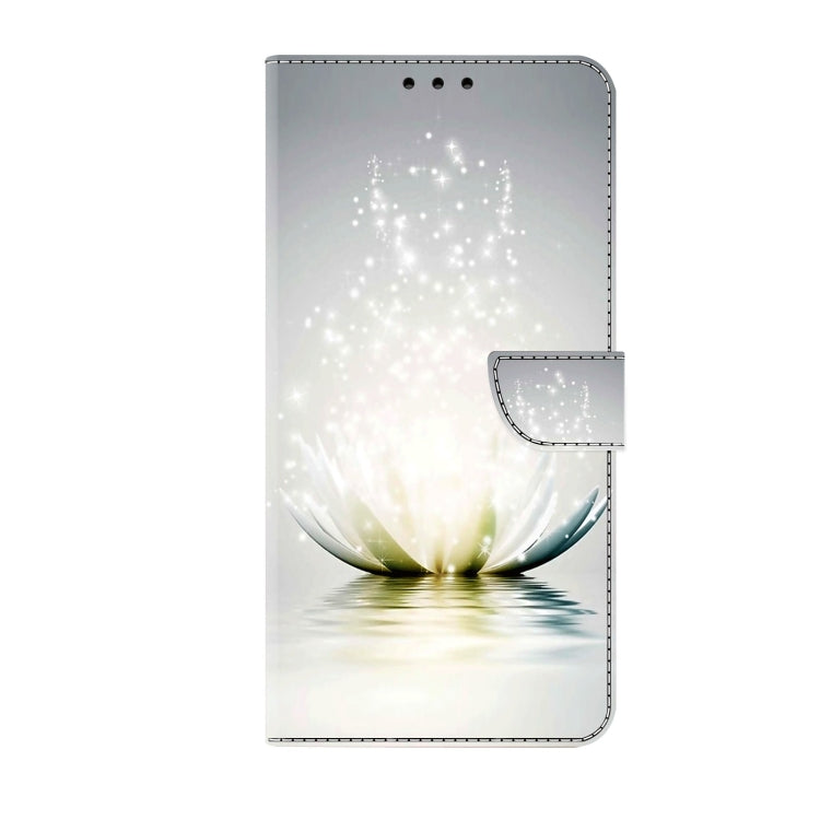 For Xiaomi Redmi Note 12 Pro+ Crystal 3D Shockproof Protective Leather Phone Case(Light Lotus) - free shipping - PMC TechLife - Order now!