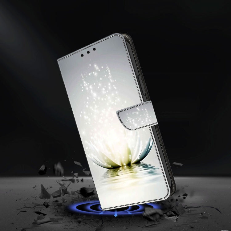 For Xiaomi Redmi Note 12 Pro+ Crystal 3D Shockproof Protective Leather Phone Case(Light Lotus) - free shipping - PMC TechLife - Order now!