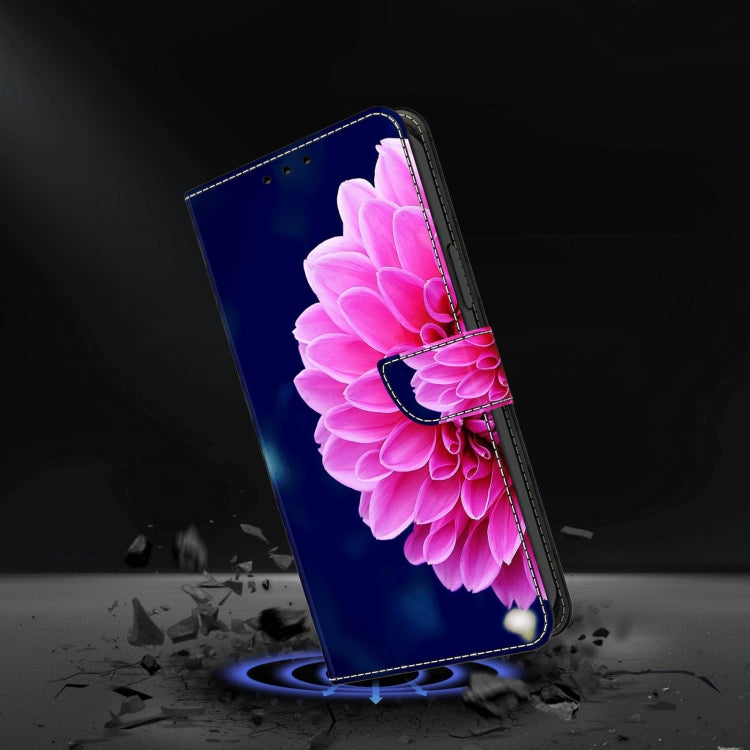 For Xiaomi Redmi Note 9 Pro Crystal 3D Shockproof Protective Leather Phone Case(Pink Petals) - free shipping - PMC TechLife - Order now!