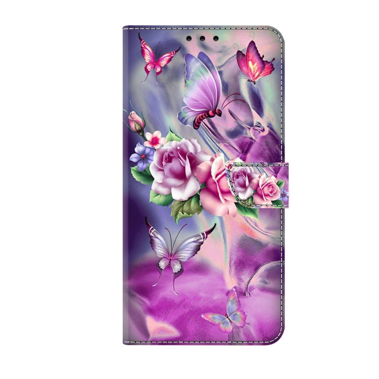 For Xiaomi 13 Pro Crystal 3D Shockproof Protective Leather Phone Case(Butterfly) - 13 Pro Cases by PMC Jewellery | Online Shopping South Africa | PMC Jewellery