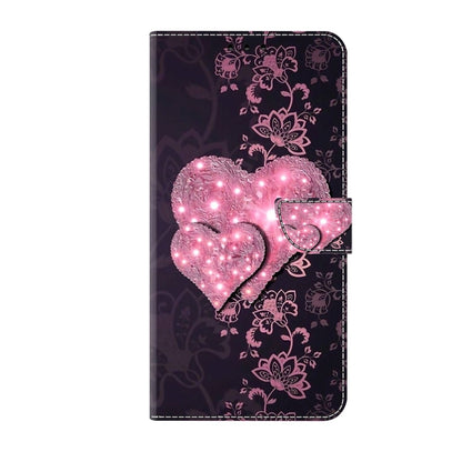 For Xiaomi 13 Pro Crystal 3D Shockproof Protective Leather Phone Case(Lace Love) - 13 Pro Cases by PMC Jewellery | Online Shopping South Africa | PMC Jewellery