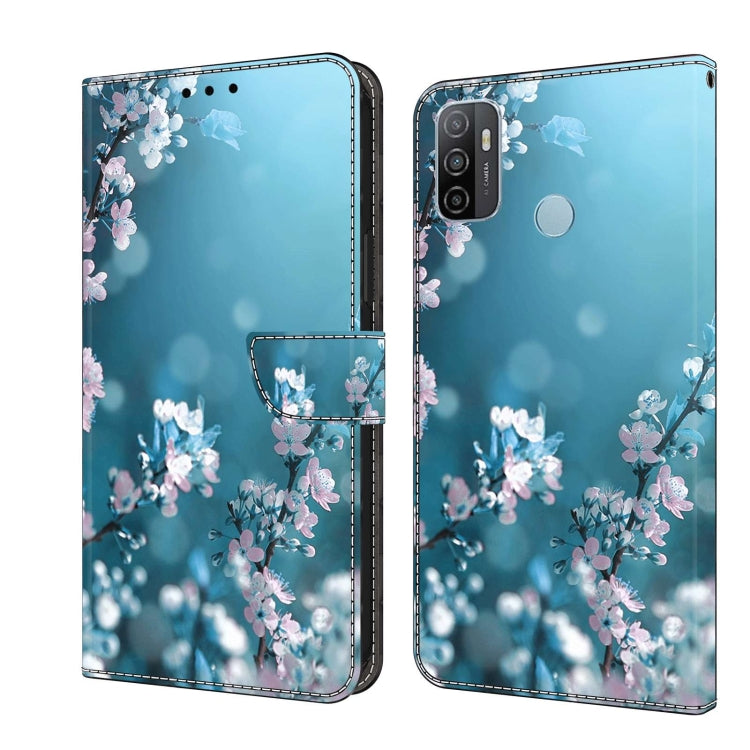 For Samsung Galaxy A33 5G Crystal 3D Shockproof Protective Leather Phone Case(Plum Flower) - free shipping - PMC TechLife - Order now!