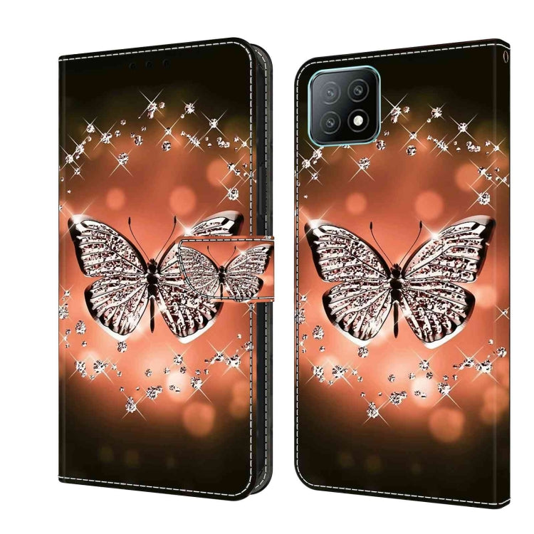 For Samsung Galaxy A53 Crystal 3D Shockproof Protective Leather Phone Case(Crystal Butterfly) - free shipping - PMC TechLife - Order now!
