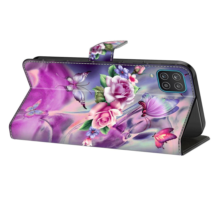 For Samsung Galaxy S22 Crystal 3D Shockproof Protective Leather Phone Case(Butterfly) - free shipping - PMC TechLife - Order now!