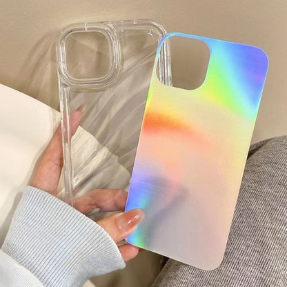 For iPhone 14 Laser Sequin Waves TPU Phone Case(Transparent) - iPhone 14 Cases by PMC Jewellery | Online Shopping South Africa | PMC Jewellery