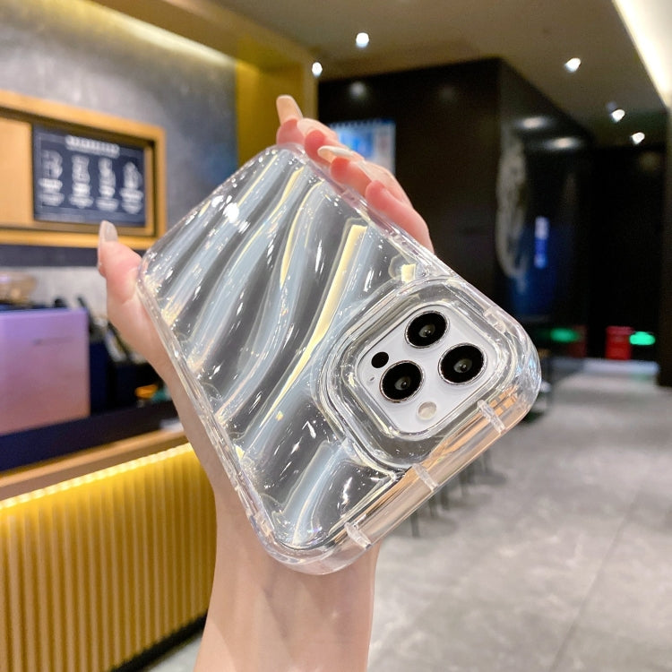 For iPhone 13 Laser Sequin Waves TPU Phone Case(Transparent) - free shipping - PMC TechLife - Order now!