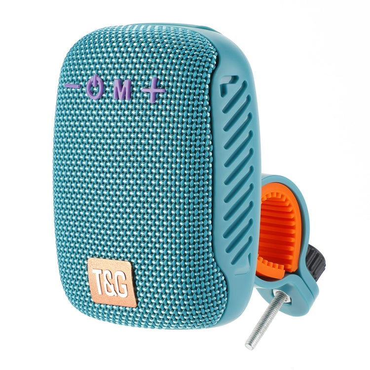 T&G TG-392 Outdoor Bicycle TWS Wireless Bluetooth IPX5 Waterproof Speaker(Light Green) - Waterproof Speaker by T&G | Online Shopping South Africa | PMC Jewellery