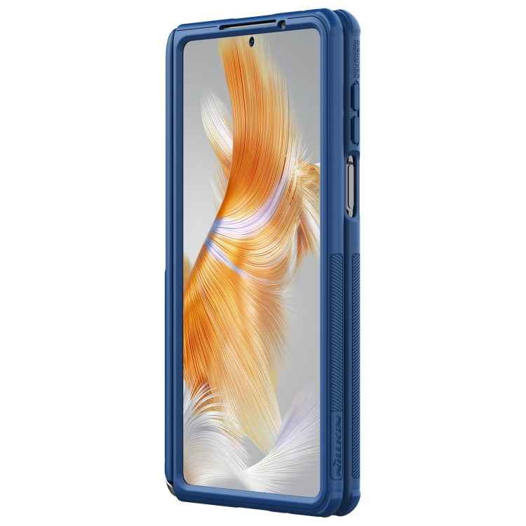 For Huawei Mate X3 NILLKIN Frosted Fold PC + TPU Phone Case(Blue) - Huawei Cases by NILLKIN | Online Shopping South Africa | PMC Jewellery