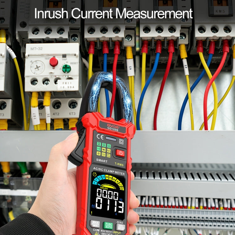 GVDA GD166B Digital Clamp Multimeter Supports DC - free shipping - PMC TechLife - Order now!