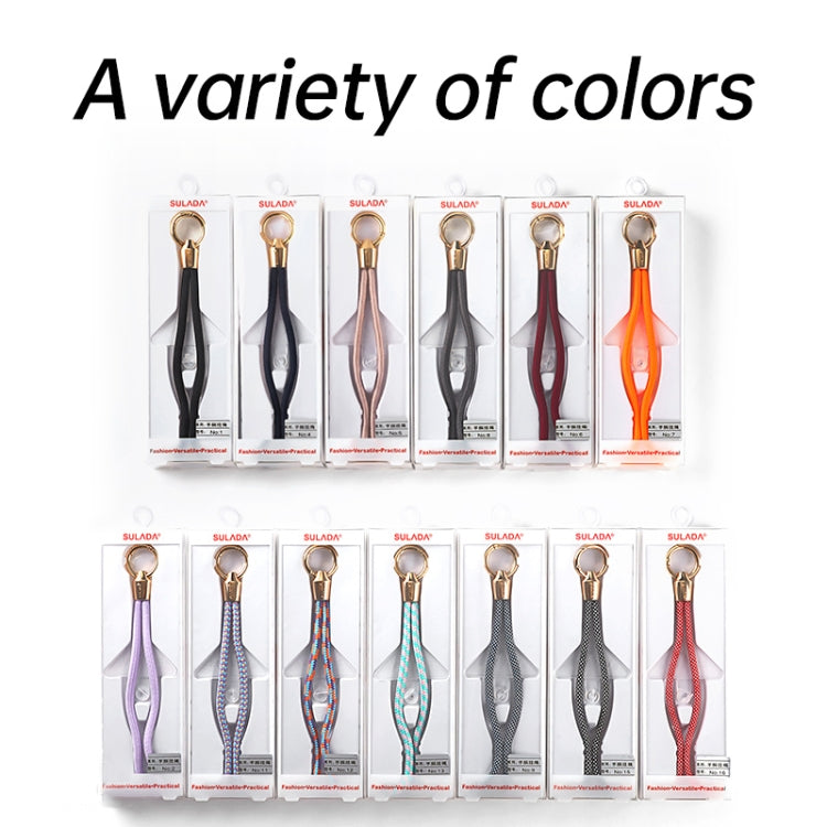 SULADA Multifunctional Universal Mobile Phone Wrist Lanyard(Red White) - Lanyards & Wrist Straps by SULADA | Online Shopping South Africa | PMC TechLife | Buy Now Pay Later Mobicred