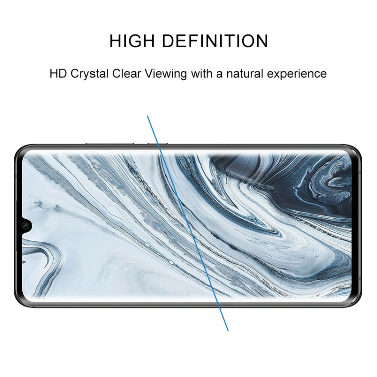 For Xiaomi Mi Note 10 25 PCS 3D Curved Edge Full Screen Tempered Glass Film(Black) -  by PMC TechLife | Online Shopping South Africa | PMC TechLife