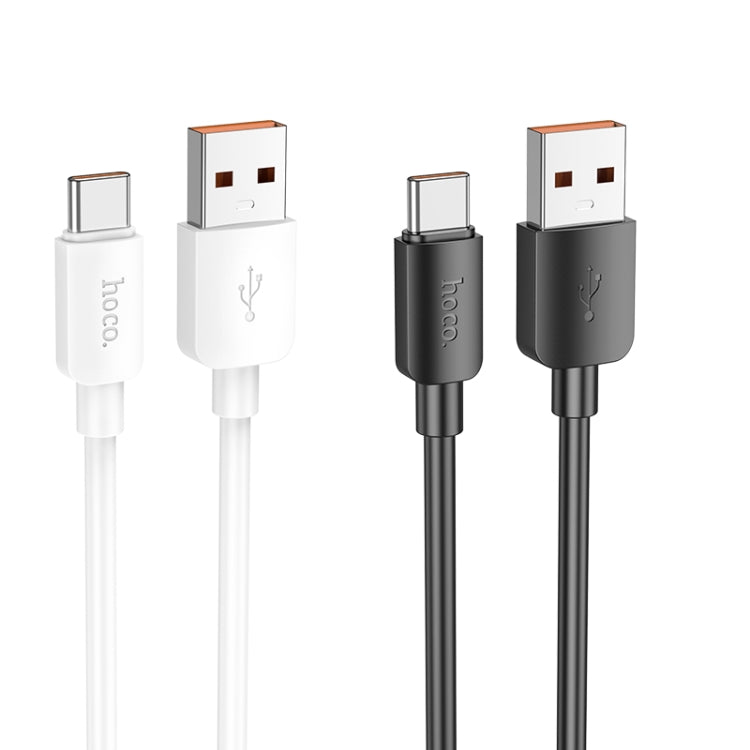 hoco X96 Hyper 1m 100W USB to USB-C / Type-C Fast Charging Data Cable(Black) - USB-C & Type-C Cable by hoco | Online Shopping South Africa | PMC Jewellery