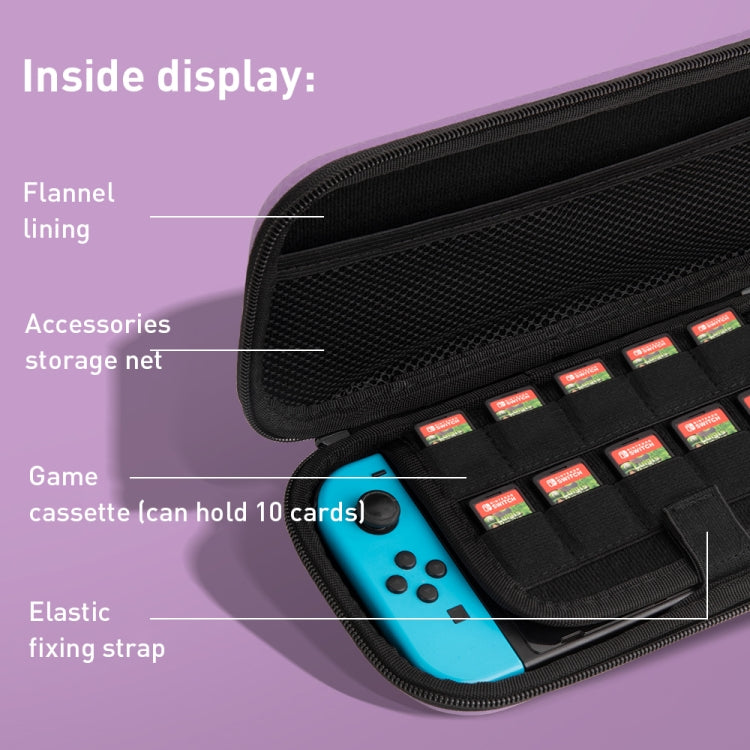 For Nintendo Switch Game Console Dragon Claw Pattern Storage Bag(Silver) - Bags by PMC Jewellery | Online Shopping South Africa | PMC Jewellery