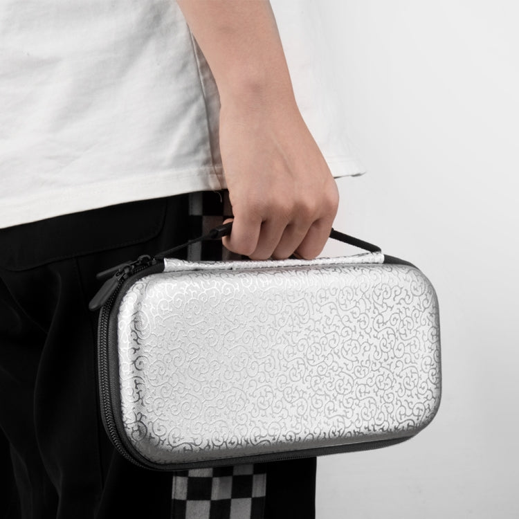 For Nintendo Switch Game Console Dragon Claw Pattern Storage Bag(Silver) - Bags by PMC Jewellery | Online Shopping South Africa | PMC Jewellery