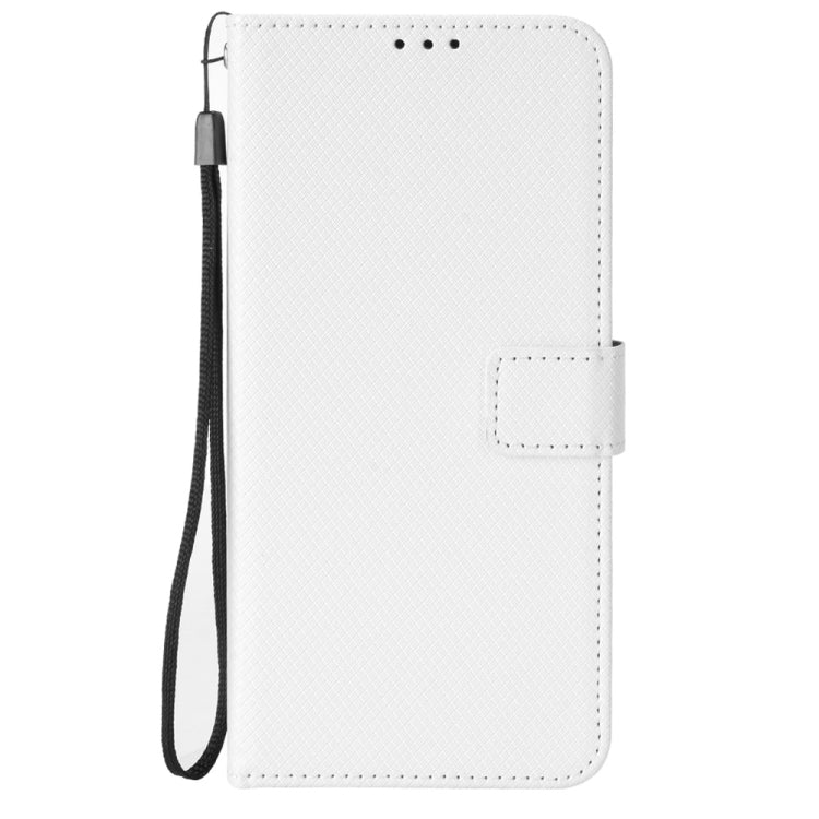 For Nokia XR21 Diamond Texture Leather Phone Case(White) - free shipping - PMC TechLife - Order now!