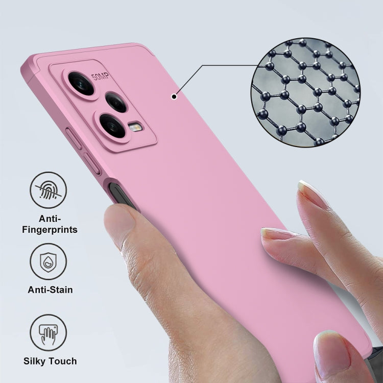 For Xiaomi Redmi Note 12 Pro 5G Global GKK Three Stage Splicing Full Coverage PC Phone Case(Rose Gold) - Note 12 Pro Cases by GKK | Online Shopping South Africa | PMC Jewellery