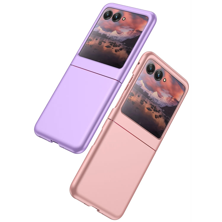 For Motorola Razr 40 Ultra GKK Ultra-thin Full Coverage Phone Case(Pink) - Motorola Cases by GKK | Online Shopping South Africa | PMC TechLife