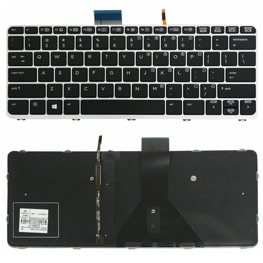 For HP Elitebook 1020 G1 US Version Laptop Backlight Keyboard - HP Spare Parts by PMC Jewellery | Online Shopping South Africa | PMC Jewellery