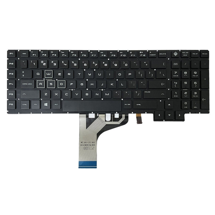 For HP Omen 17-AN / 17-AN011DX US Version Laptop Backlight Keyboard - HP Spare Parts by PMC Jewellery | Online Shopping South Africa | PMC Jewellery