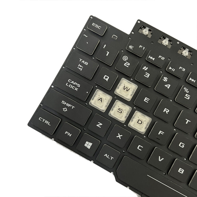 For Asus Gaming FX505D FX505DY FX505DD US Version Backlight Laptop Keyboard(Black) - Asus Spare Parts by PMC TechLife | Online Shopping South Africa | PMC TechLife
