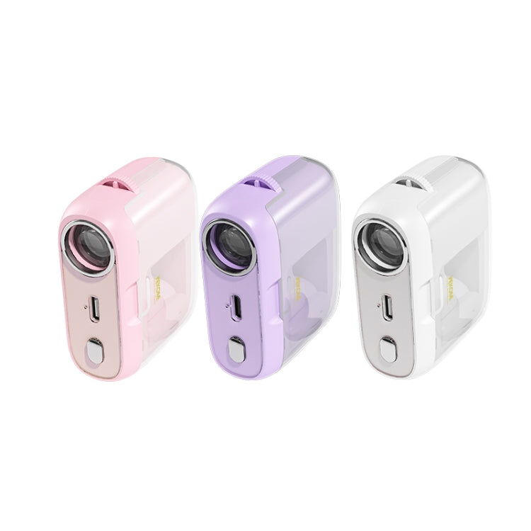 WK S28 Projection TWS Wireless Bluetooth Earphone(White) - TWS Earphone by WK | Online Shopping South Africa | PMC Jewellery