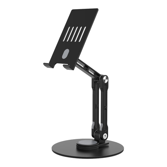 R-JUST HZ40 Mechanical Lift Tablet Desktop Stand(Black) - Desktop Holder by R-JUST | Online Shopping South Africa | PMC Jewellery