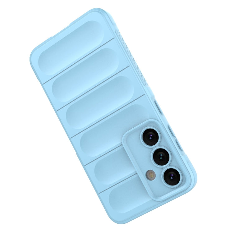 For Samsung Galaxy S24 5G Magic Shield TPU + Flannel Phone Case(Dark Grey) - free shipping - PMC TechLife - Order now!