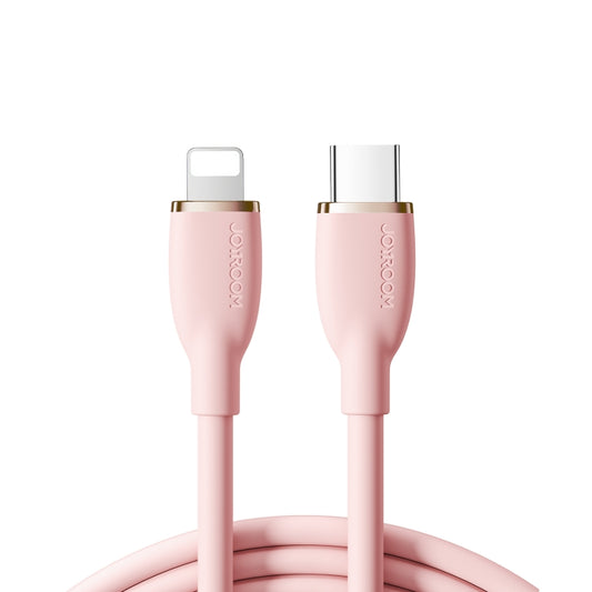 JOYRO0M SA29-CL3 30W USB-C/Type-C to 8 Pin Liquid Silicone Fast Charging Data Cable, Length: 2m(Pink) - 2 in 1 Cable by JOYROOM | Online Shopping South Africa | PMC Jewellery