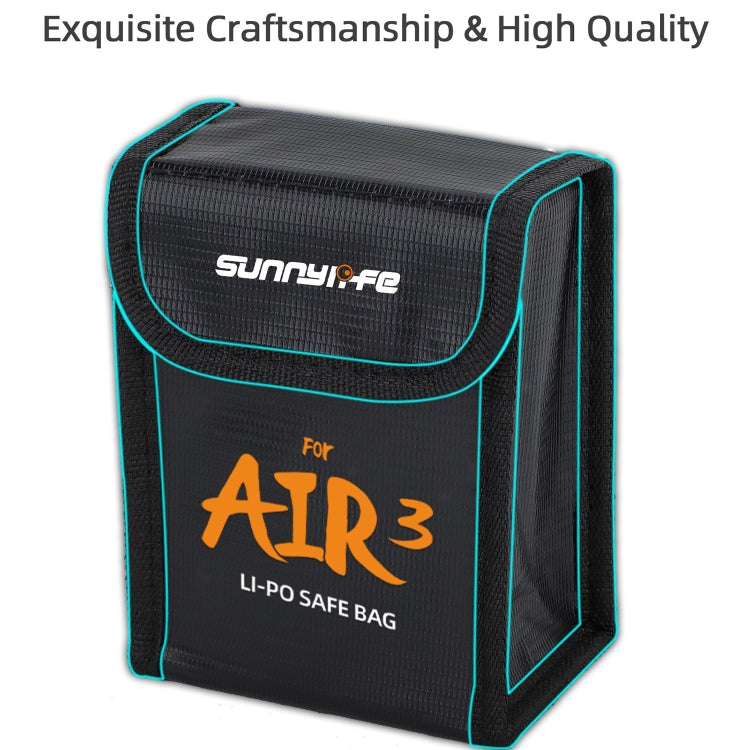 For DJI Air 3 Sunnylife Battery Explosion-proof Safe Bag Protective Li-Po Safe Bag For 1pc Battery - Backpacks & Bags by Sunnylife | Online Shopping South Africa | PMC Jewellery
