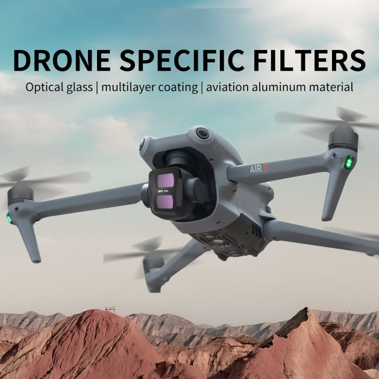 For DJI Air 3 JSR KB Series Drone Lens Filter, Filter:STAR - Lens Filter by JSR | Online Shopping South Africa | PMC TechLife | Buy Now Pay Later Mobicred