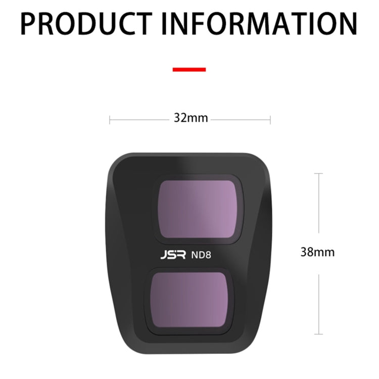 For DJI Air 3 JSR KB Series Drone Lens Filter, Filter:STAR - Mavic Lens Filter by JSR | Online Shopping South Africa | PMC Jewellery