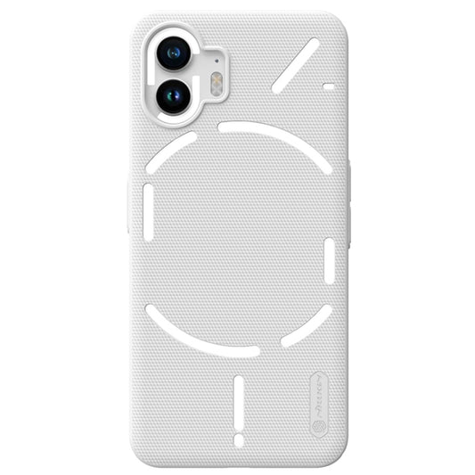 For Nothing Phone 2 NILLKIN Frosted Shield Phone Protective Case(White) - More Brand by NILLKIN | Online Shopping South Africa | PMC Jewellery