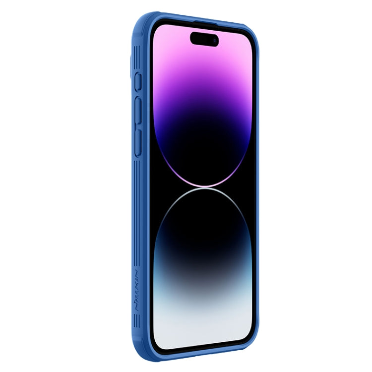 For iPhone 15 Pro Max NILLKIN CamShield Pro PC Phone Case(Blue) - iPhone 15 Pro Max Cases by NILLKIN | Online Shopping South Africa | PMC Jewellery