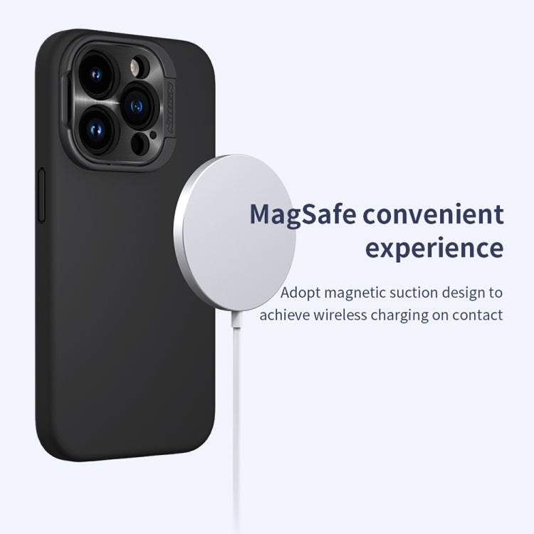 For iPhone 15 Pro NILLKIN Lens Wing Magsafe Magnetic Phone Case(Green) - free shipping - PMC TechLife - Order now!