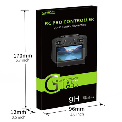 For DJI RC Pro with Screen STARTRC 2pcs 9H 2.5D Tempered Glass Film HD Film - Others by STARTRC | Online Shopping South Africa | PMC Jewellery