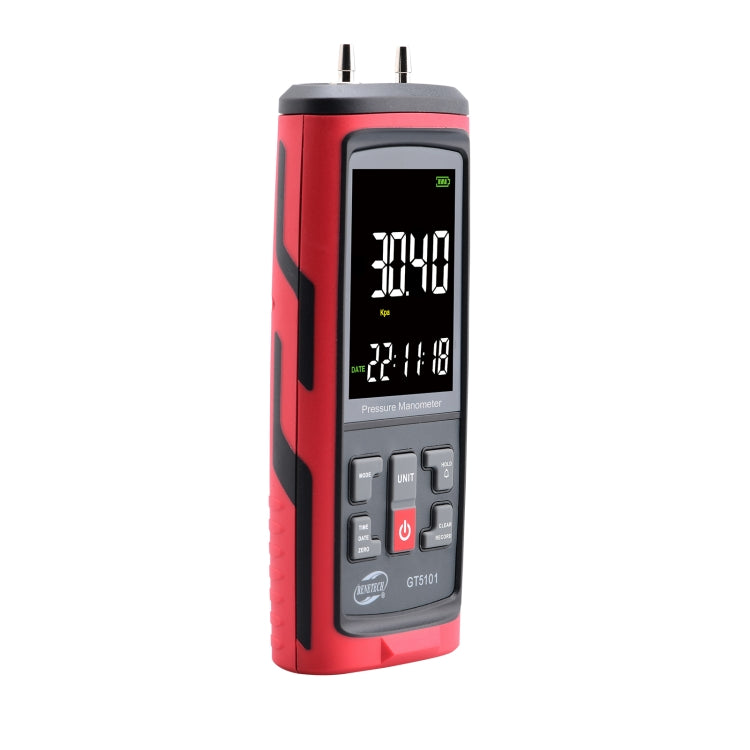 BENETECH GT5101 LCD Display Differential Pressure Meter, Specification:125Pa - free shipping - PMC TechLife - Order now!