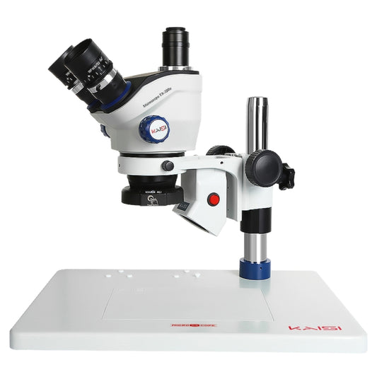 Kaisi TX-350E Ver1.2 7X-50X Microscope Zoom Stereo Microscope with Big Base - Microscope Magnifier Series by Kaisi | Online Shopping South Africa | PMC Jewellery