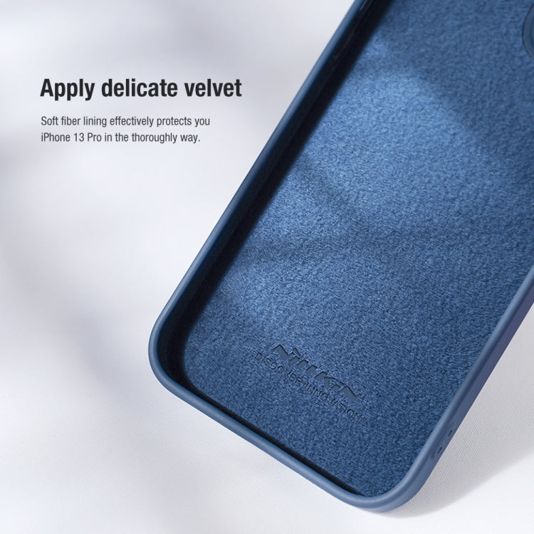 For iPhone 15 Plus NILLKIN CamShield Liquid Silicone Phone Case(Black) - iPhone 15 Plus Cases by NILLKIN | Online Shopping South Africa | PMC TechLife | Buy Now Pay Later Mobicred