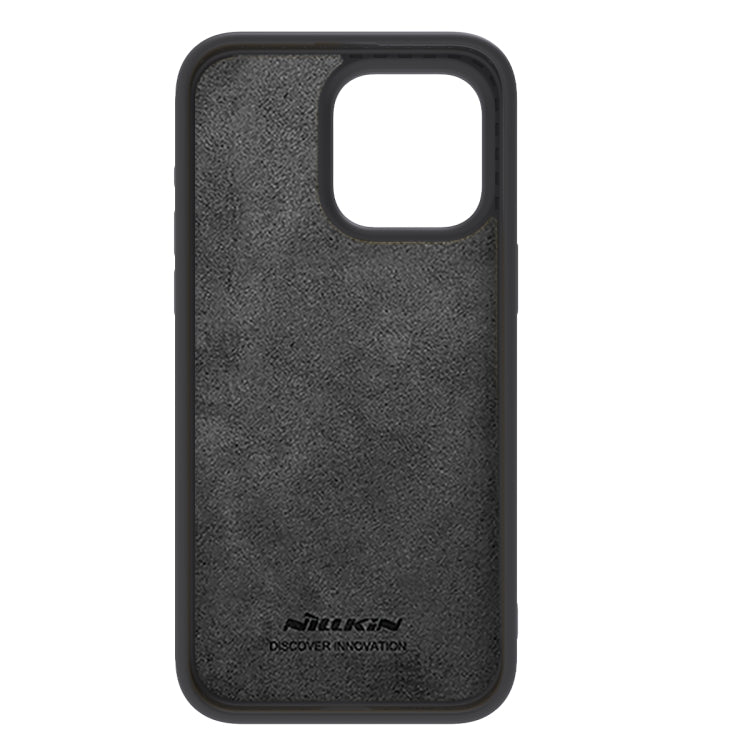 For iPhone 15 Pro Max NILLKIN CamShield Liquid Silicone Phone Case(Black) - iPhone 15 Pro Max Cases by NILLKIN | Online Shopping South Africa | PMC Jewellery