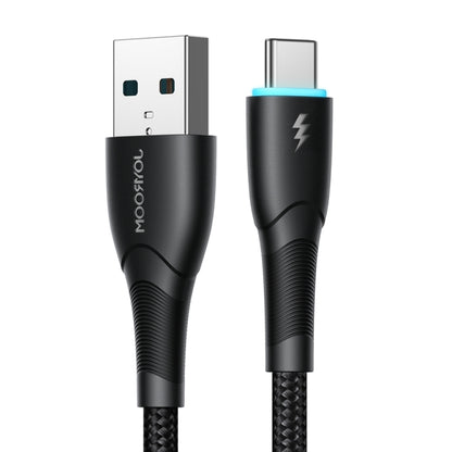 JOYROOM SA32-AC3 Starry Series 3A USB to USB-C / Type-C Fast Charging Data Cable, Length:1m(Black) - USB-C & Type-C Cable by JOYROOM | Online Shopping South Africa | PMC Jewellery